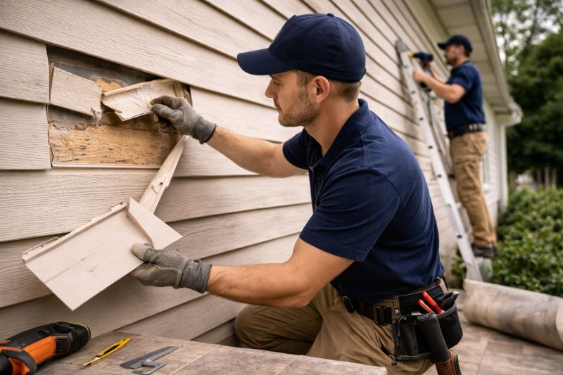 Top Siding Repair Companies in Wendell, NC